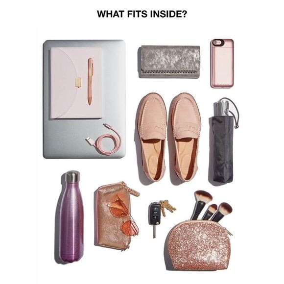 New! SAKROOTS Recycled Eco-Twill Loyola Convertible Backpack Crossbody Bag Blue - Picture 6 of 6